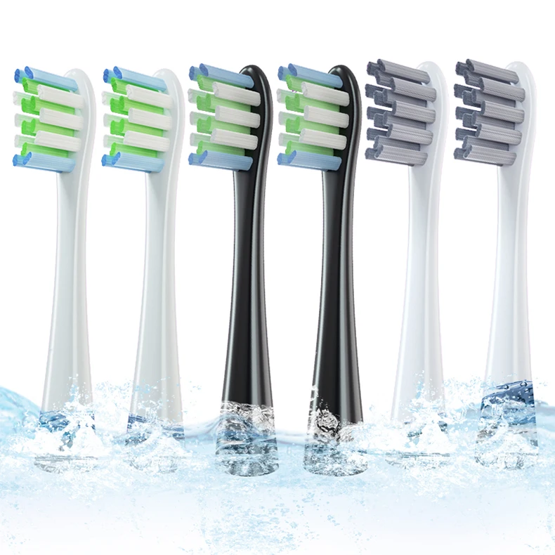Replacement Brush Heads for Oclean X/ X PRO/ Z1/ F1/ One/ Air 2 /SE Sonic Electric Toothbrush Soft DuPont Bristle Nozzles 10 Pcs | Бытовая