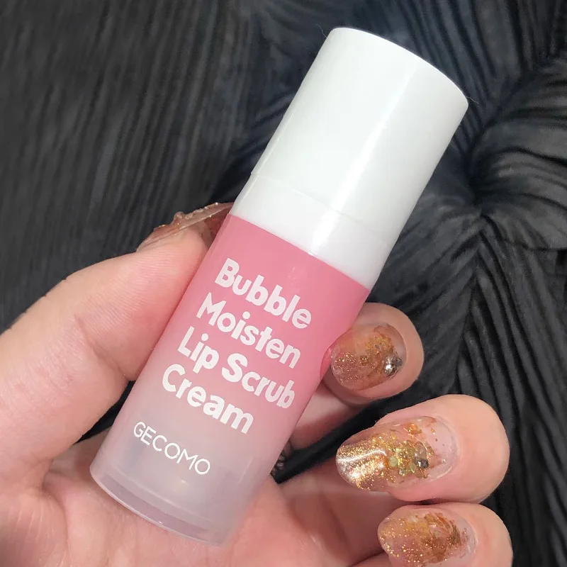 Шлифовальный крем для губ с пузырьками мембрана Уход за губами мягкие губы