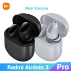 Беспроводные наушники Xiaomi Redmi Airdots 3 Pro Mi True, шумоподавление 35 дБ, TWS наушники с Bluetooth 5,2, игровой режим, Беспроводная зарядка