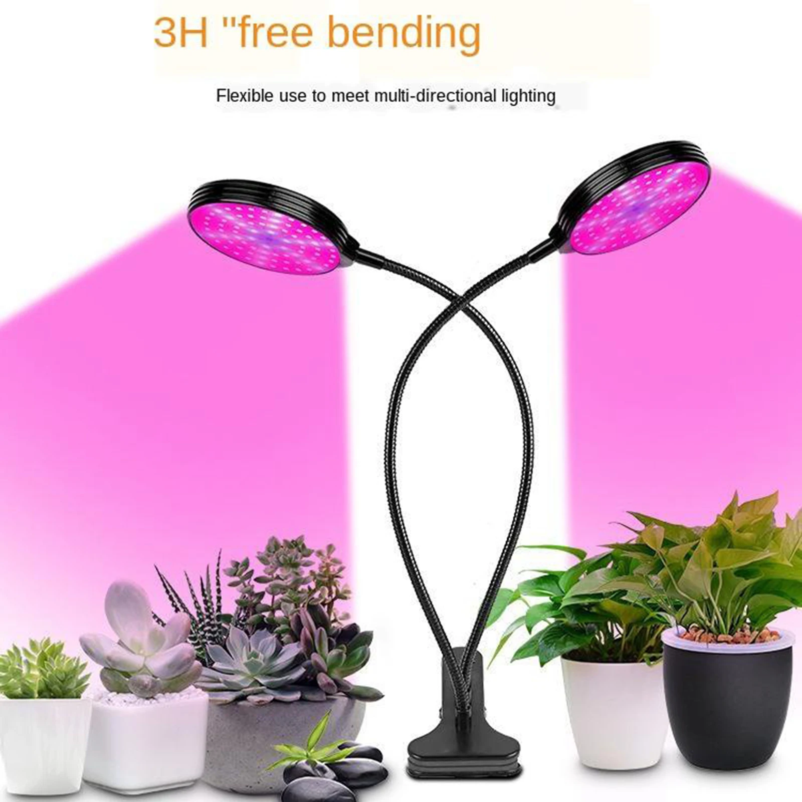 

LED Grow Lights for Indoor Plants, Waterproof 15W, 30w, 45W Blue Red Succulent Plant Lights with Auto On/Off Timer
