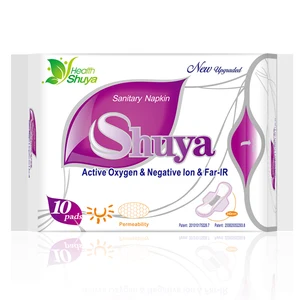 10 шт = 1 упак.лот анионовая гигиеническая салфетка, который убивает бактерии и анти-воспаление удалить дрожжи инфекций у женщин Здравоохранение менструального колодки