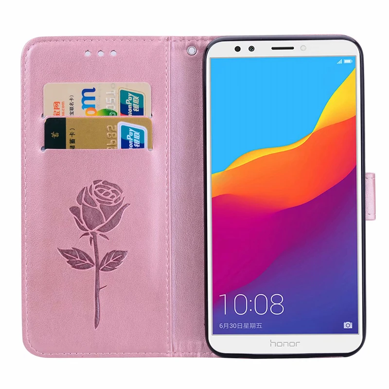 Флип-чехол для huawei P Smart Y5 Y6 Prime Y7 Y9 P Smart Z Plus P20 Pro P30 Lite кожаный чехол-бумажник