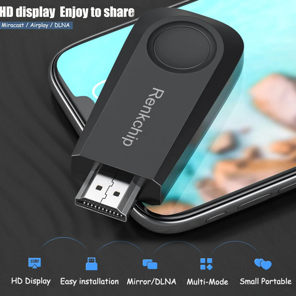 E10 WiFi HDTV беспроводной адаптер дисплея для iOS Android телефона ПК|SmartTV-стики и тюнеры| |