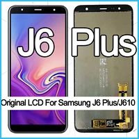 6 0 original lcd for samsung galaxy j6 j610 j610f j610fn display lcd screen replacement for samsung j6 plus display screen