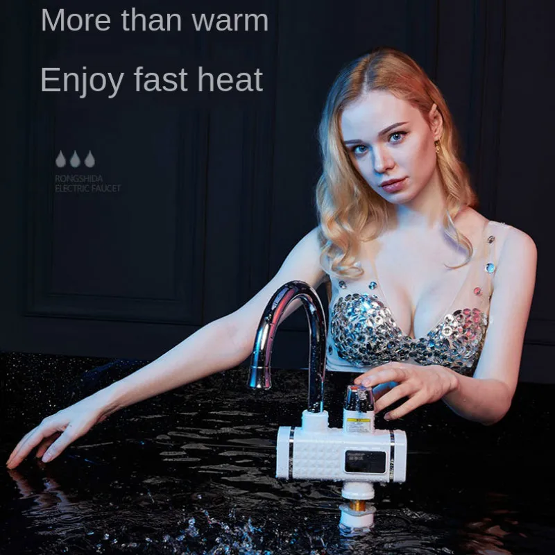 Электрический смеситель для горячей воды быстрый термоэлектрический