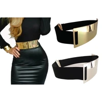 fashion womens gold silver sequins brand belt classy elastic ceinture ladies apparel accessories