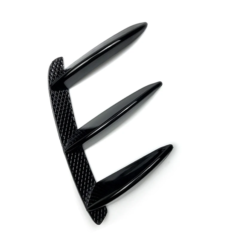 Автомобильный Черный задний бампер спойлер фланцевый нож для Mercedes Benz a Class W176 A200