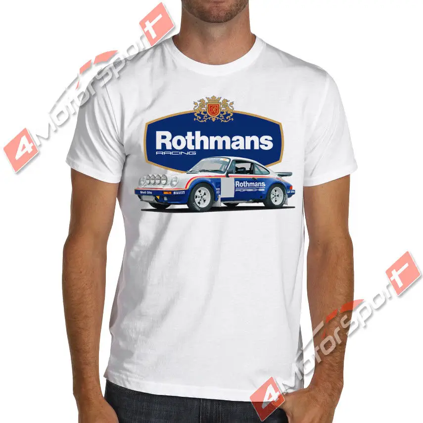 Новая летняя крутая футболка 911 Turbo Rally Racings мягкая хлопковая Футболка Ruf Group B