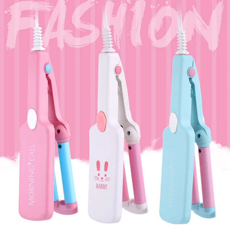 Щипцы для завивки волос ярких цветов девочек домашний инструмент укладки DIY