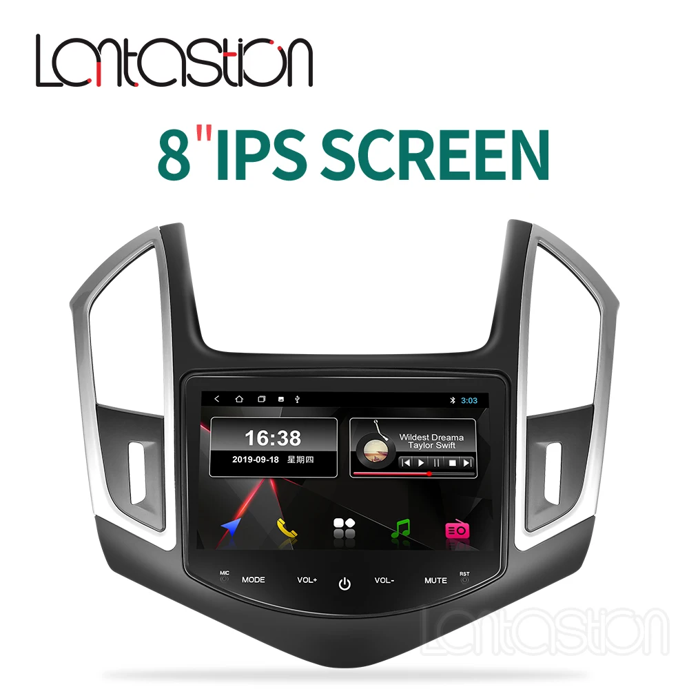 Android 9,0 2+ 32G автомобильный dvd gps плеер для Chevrolet Cruze 2013 с автомагнитолой видео плеер gps Навигация стерео