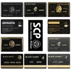 Банковские наклейки SCP secret foundation Card, специальный логотип, косплей, класс идентификации