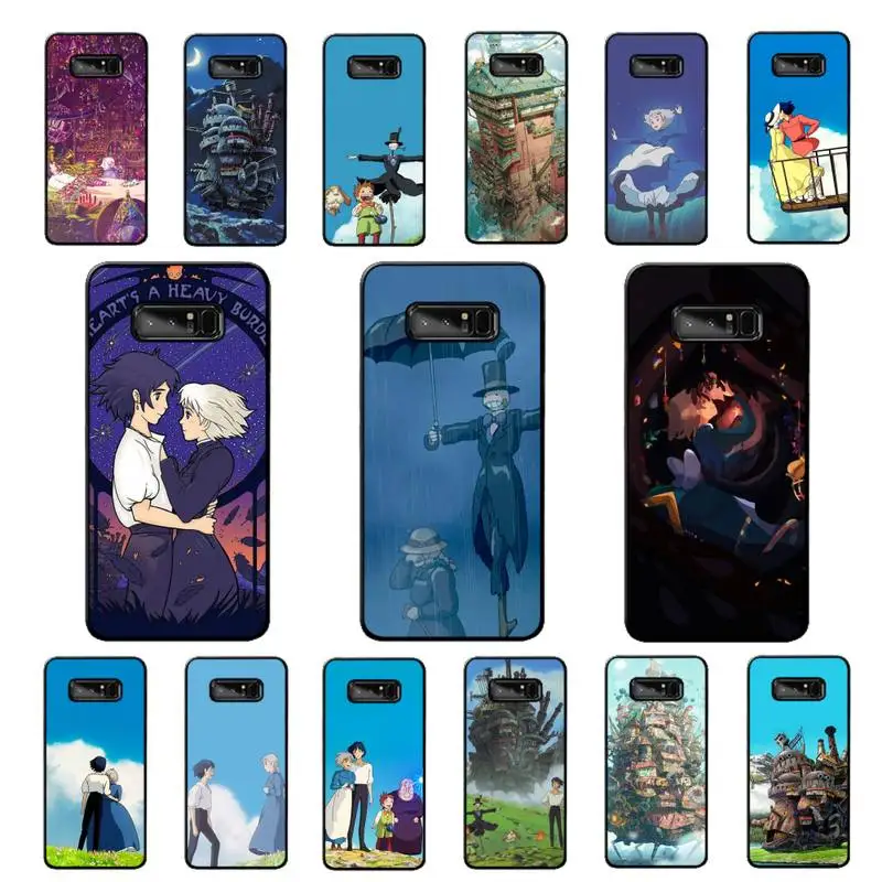 

MaiYaCa Howl's Howls Moving Castle Phone Case for Samsung Note 5 7 8 9 10 20 pro plus lite ultra A21 12 02