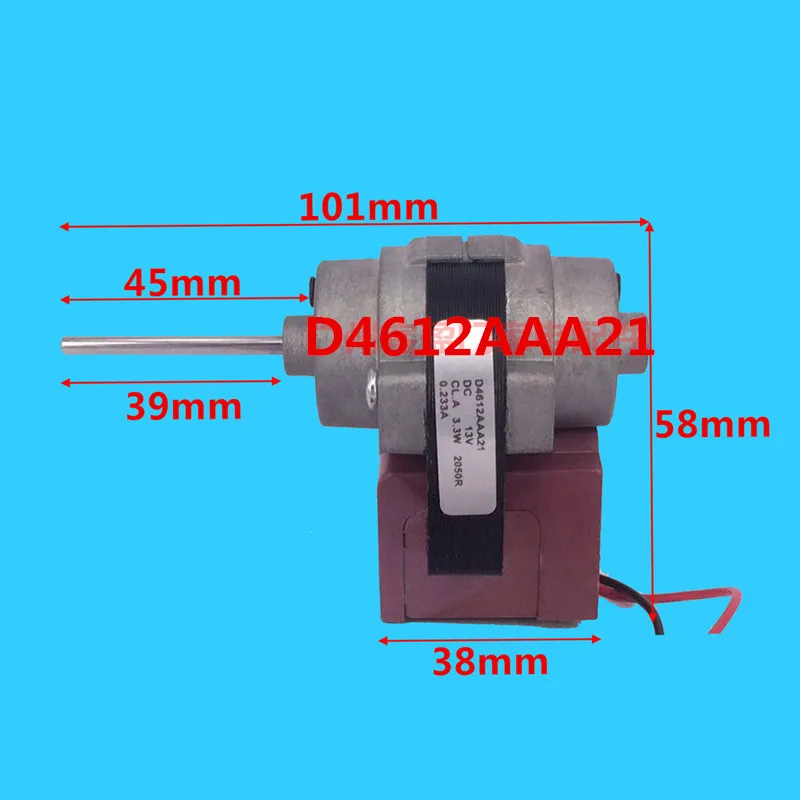 

For Siemens Bosch Daewoo refrigerator double door refrigerator fan DC motor D4612AAA21 refrigerator parts