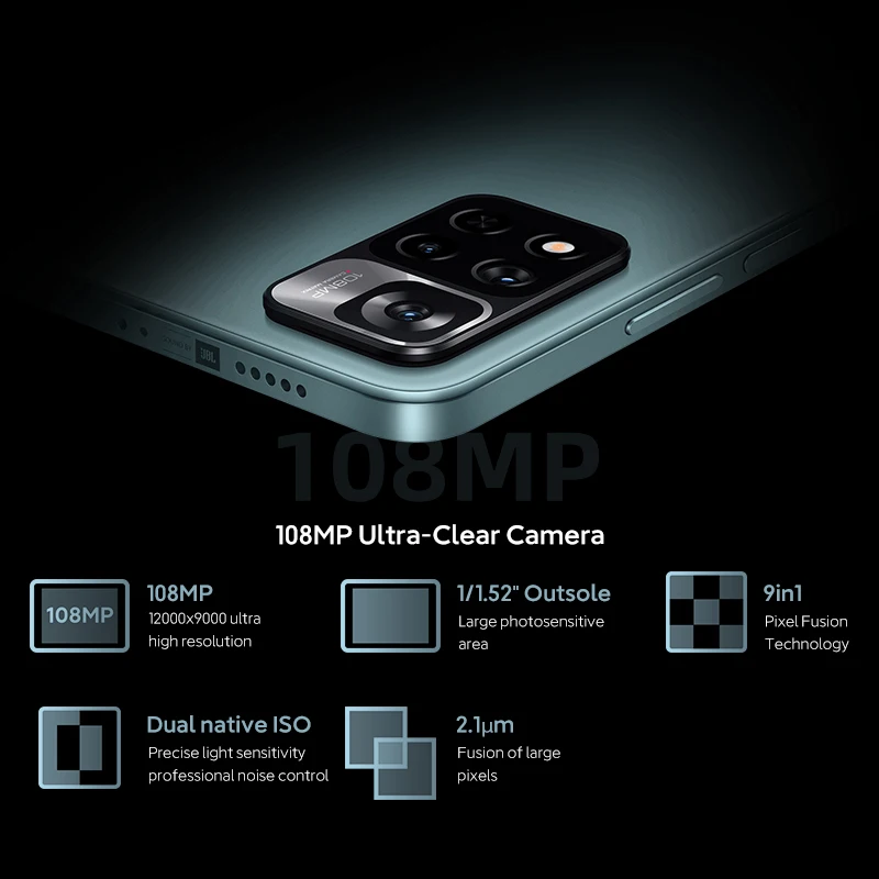 Najtaniej Globalny ROM Xiaomi Redmi Note 11 Pro 128GB/256GB Telefon Komórkowy 108MP Aparat Dimensity 920 Octa Core 5160mAh 67W Szybkie ładowanie AMOLED Ceny Globalny ROM Xiaomi Redmi Note 11 Pro 128GB/256GB Telefon Komórkowy 108MP Aparat Dimensity 920 Octa Core 5160mAh 67W Szybkie ładowanie AMOLED