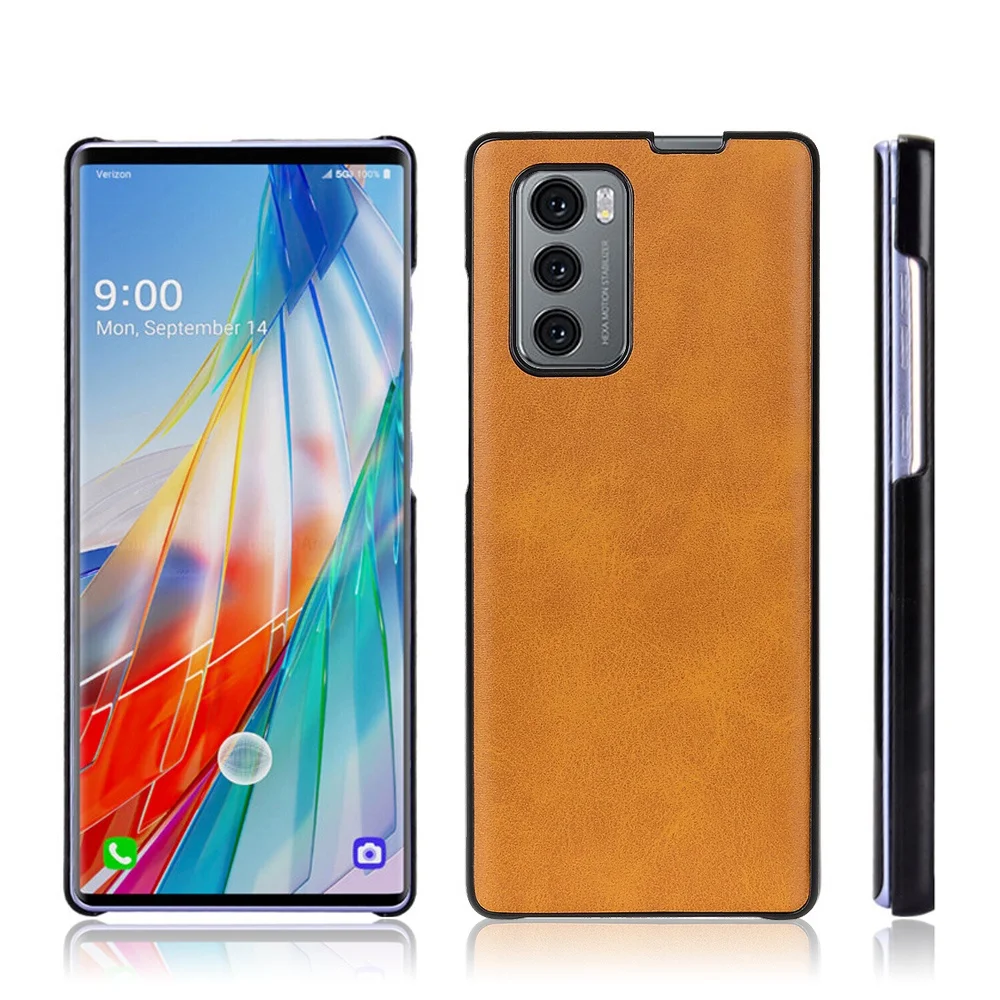 

Luxury Phone Case For LG Wing 5G Folding Non-slip Cover