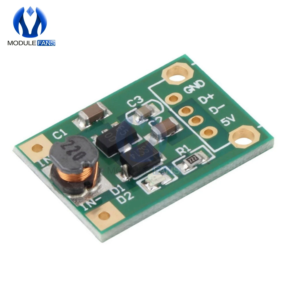 10 шт. DC повышающий преобразователь постоянного тока Step Up модуль доска 1v 5 в до В