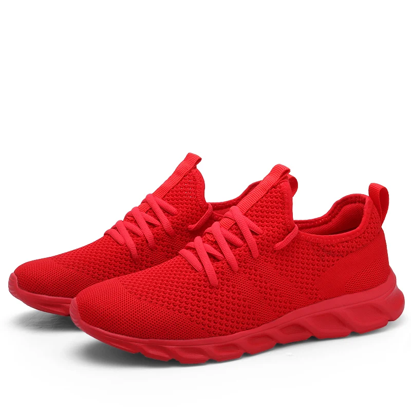 

Hot Sale Light Running Shoes Comfortable Casual Men's Sneaker Breathable Non-slip Wear-resistant Outdoor Walking Men Sport Shoes