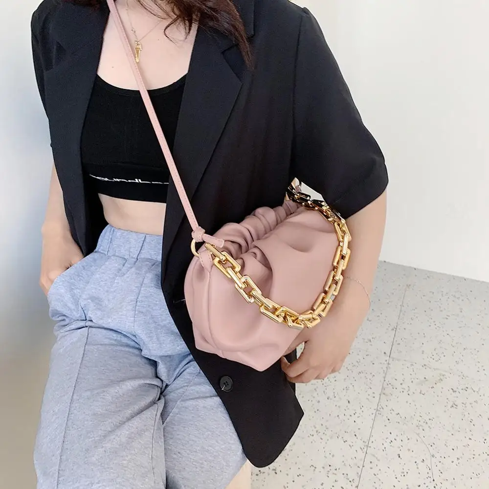 Элегантная женская сумка на цепочке кожаные сумочки плечо женский клатч