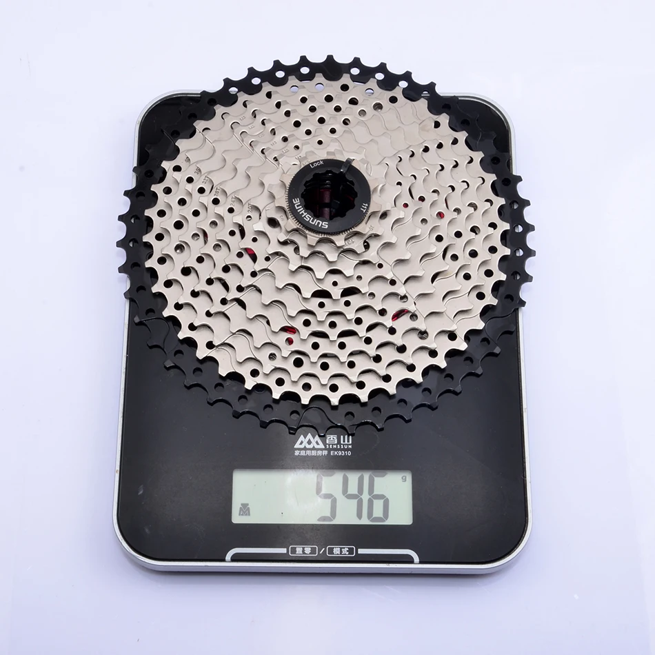 SUNSHINE 8S 9S 10s 11S 30s Geschwindigkeit 36/42/46/50t Freilauf Breite Verhaltnis Mountainbike Fahrrad швенград |