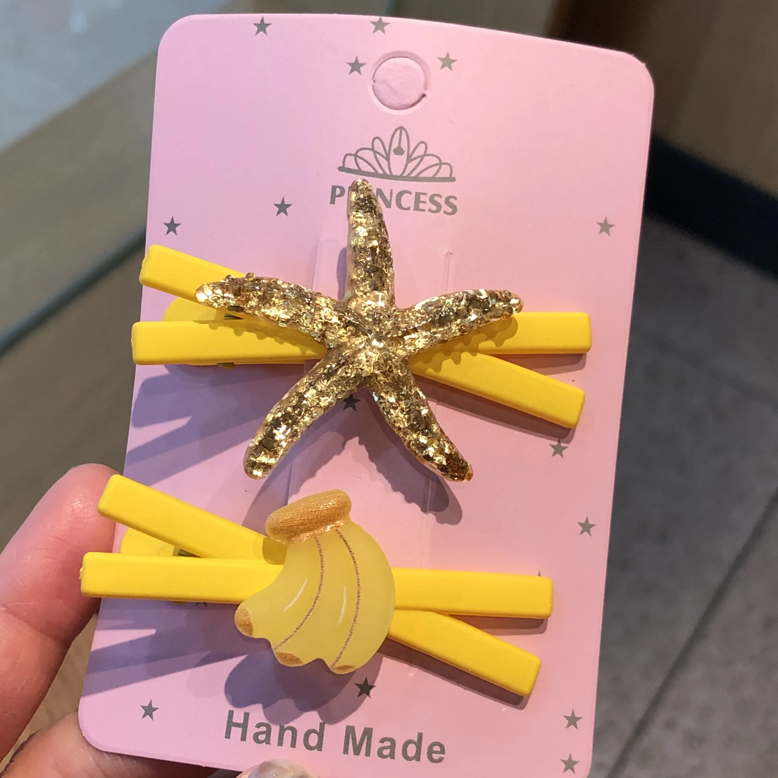 2 шт./компл. заколка для волос галстук бабочка Бант Русалка Ариэль Единорог пиво