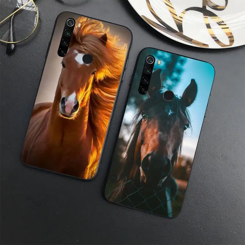 

Frederik The Great beauty horse Phone Case For Xiaomi Redmi note 7 8 9 11 t s 10 A pro lite funda shell coque cover
