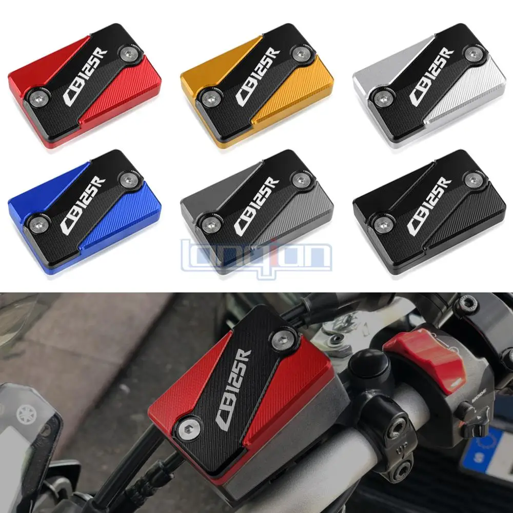 

For Honda CB125R CB 125R CB125 R 2018-2019 Motorcycle Accessorie Front brake Fluid Cylinder Master Reservoir Cover Cap With Logo