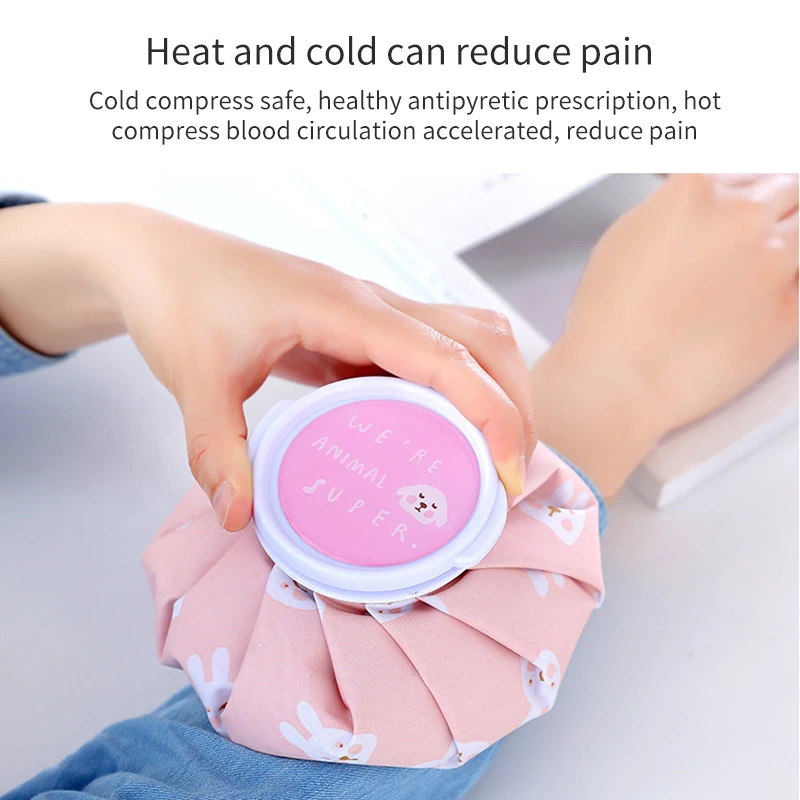 Пакет со льдом для двойного назначения сумки горячей воды бутылки медицинского