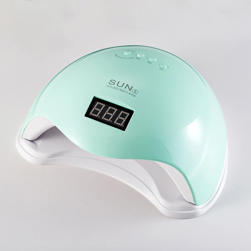 RainSolid SUN5 48 Вт Сушилка для ногтей УФ светодиодный для ногтей лампа отверждения Гель-лак быстрая сушка с автоматическим датчиком маникюрная лампа для салона