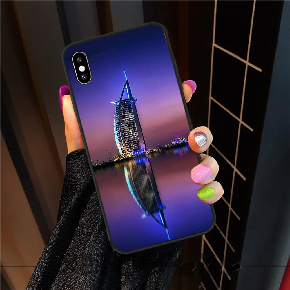 Чехол Reayou Burj Al Arab для iphone6 6s plus 7 8 X XR XS MAX 11 Pro Max | Мобильные телефоны и аксессуары