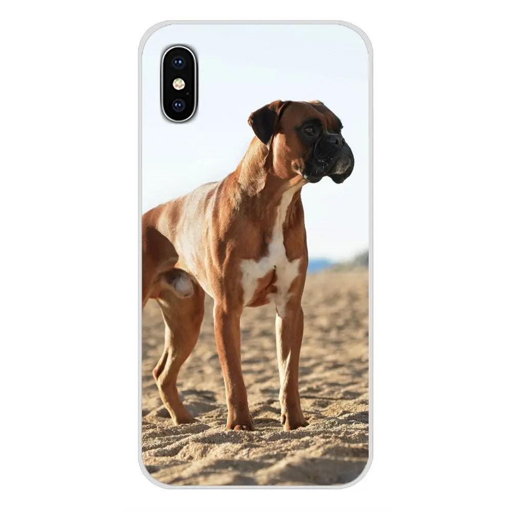 Аксессуары чехлы для телефонов боксеры собака щенок Xiaomi Redmi 4A S2 3 3S 4 4X 5 Plus 6 7 6A 7A Pro