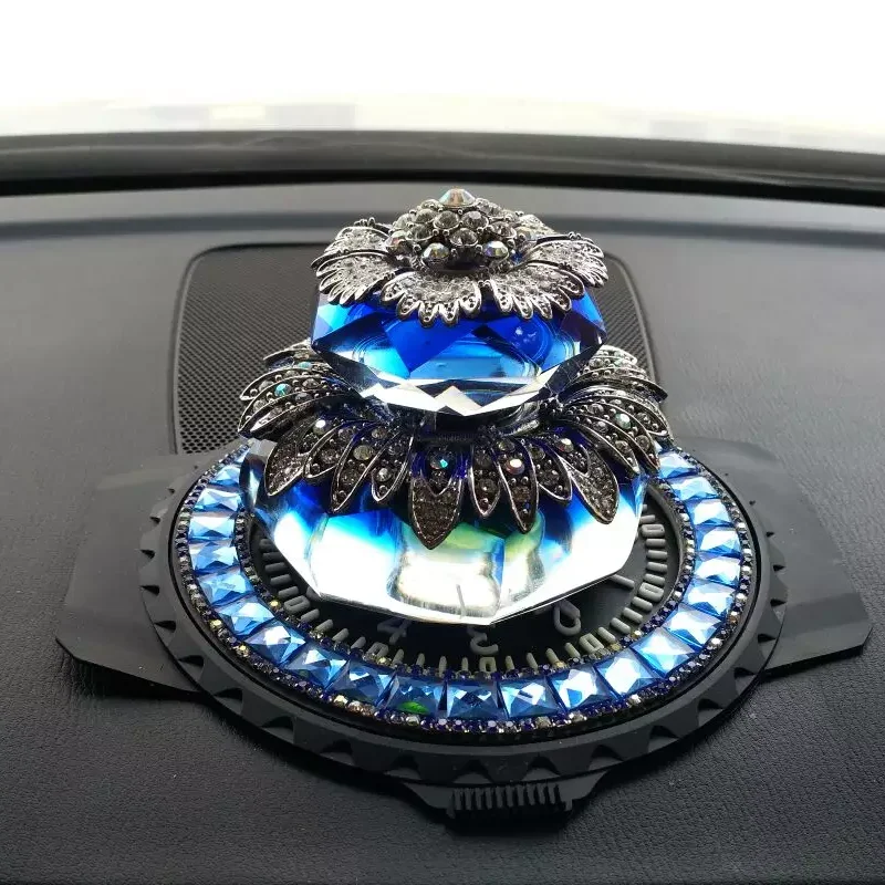 Роскошные автомобильные аксессуары для интерьера красивые кристаллы цветок