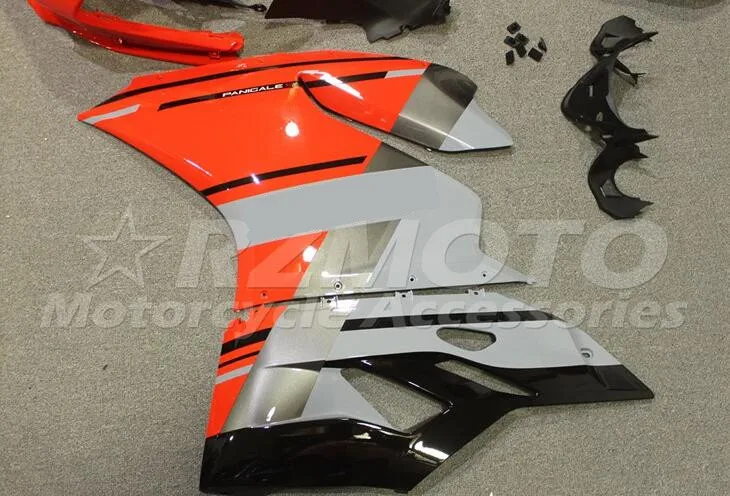 Новинка комплект обтекателей ABS для мотоцикла подходит Ducati 899 1199 Panigale 2012 2013 2014 12 13