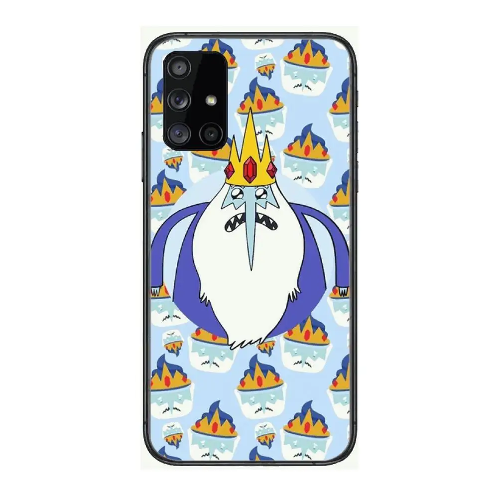 

Adventure Time For style Phone Case Hull For Samsung Galaxy A 90 50 51 20 71 70 40 30 10 80 E 5G S Black Shell Art Cell Cover