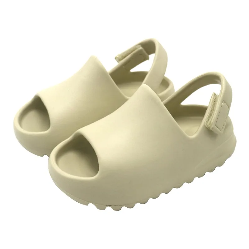 

Children Sandals Summer Toddler Boys Girls Home Anti-slip Shoes Thick-soled Sandals Kids Bathroom Baby Sandals Candy Color 2021
