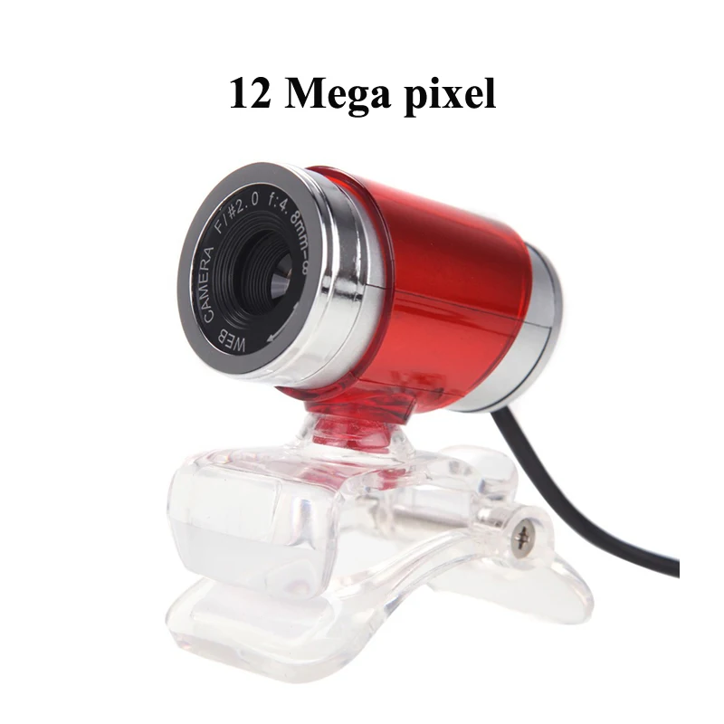 12 Mega pixel 0.3MP/12MP 30fps USB ip-камера веб-камера клип на рабочий стол для ПК компьютера - Цвет: 12 Mega pixel