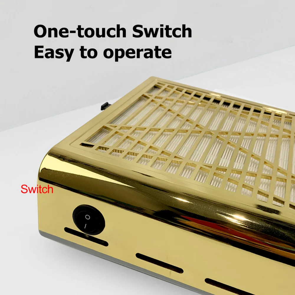 Горячая новинка 80 Вт Мощный пылеуловитель для ногтей Вентилятор арт салон