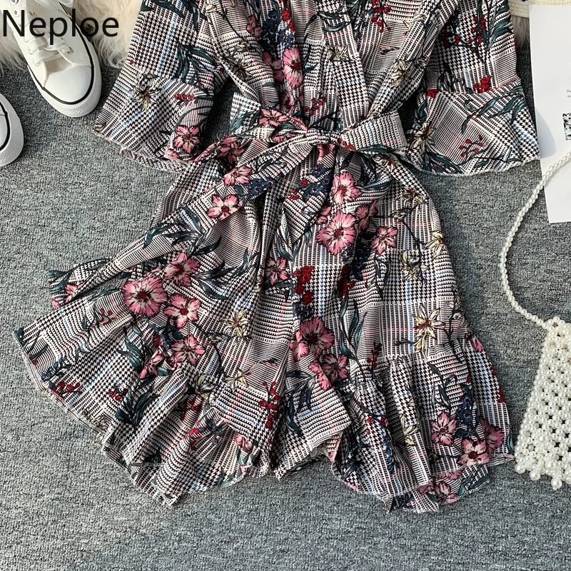 Neploe праздник Пляж Ретро обтягивающие костюмы для игры с принтом осень новости V