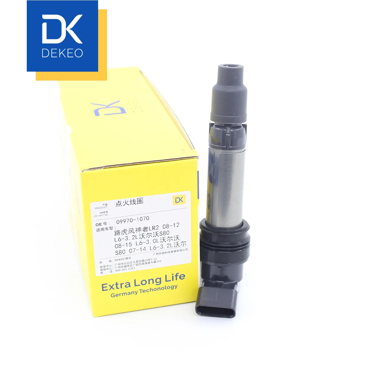 

Катушки зажигания DEKEO для Land Rover Freelander2, Volvo S60, T6, 2, S80, 2, S80L, V60, T6, XC60, T6, спортивные, XC70, XC90, Sports 30684245