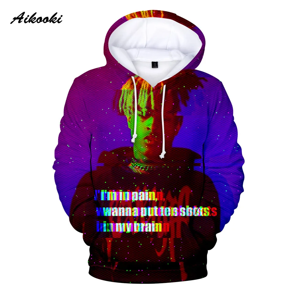 

RIP XXXTentacion Hoodie Sweatshirts Men Women Casual Hoodies Harajuku Streetwear Hip Hop Hooded Rapper XXXTentacion 3D Hoodies
