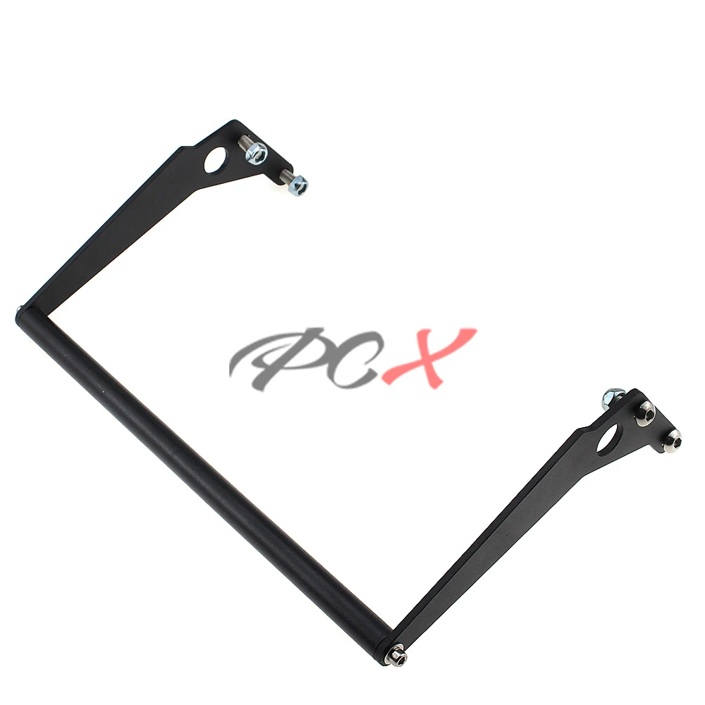 Углеродное волокно мобильный телефон навигационный руль кронштейн для BMW R1200GS ADV