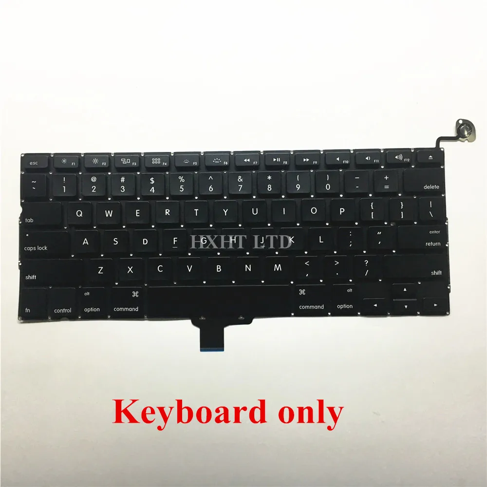 Клавиатура A1278 с подсветкой для Macbook Pro 13 дюймов английская раскладка США 2009 2010 2011