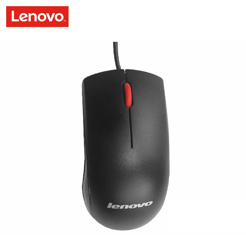 Lenovo M120 USB Проводная оптическая Мышь 1000 Точек на дюйм Оптическая Проводная Мышь колесный мини-3D мыши
