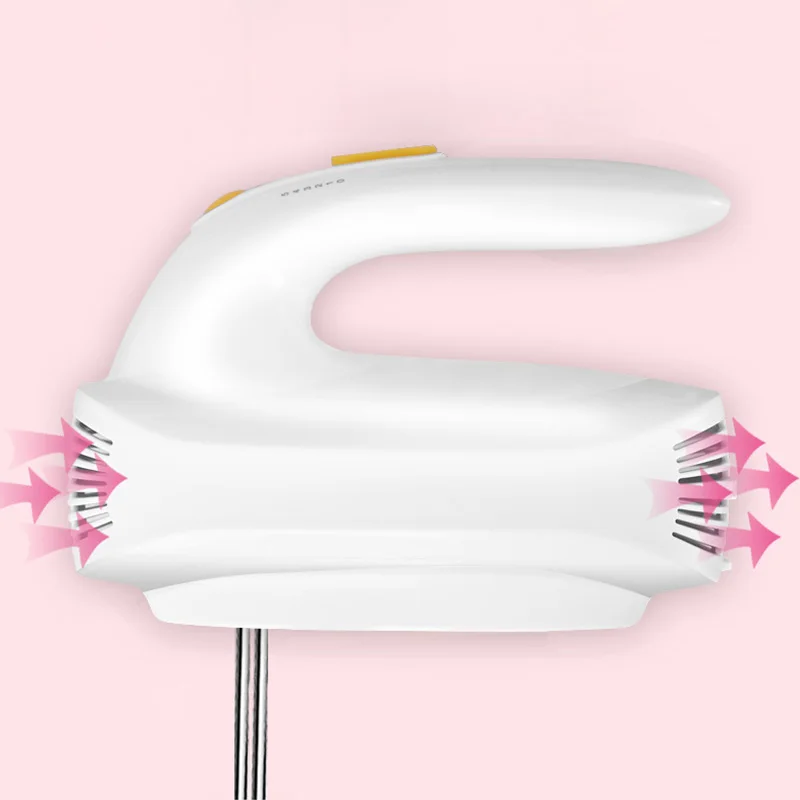 

220V EU Mini 5 Speed Manual Electric Handheld Mixer Egg Beater Automatic Cream Food Cake Baking Dough Mixer Food Blender