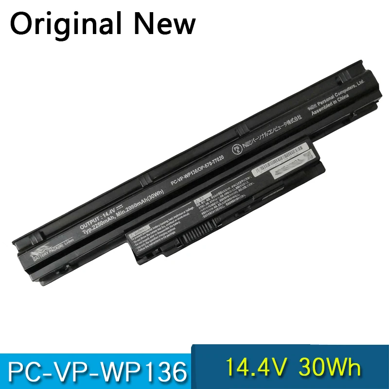 Новый оригинальный PC VP WP136 OP 570 77020 ноутбук Батарея для NEC LS150/N LS350MSR LS550MSR 14 4 V