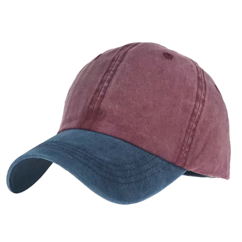 7 цветов помытые хлопковые бейсбольные однотонные кепки Snapback кепки хип хоп для женщин и мужчин Bone шапки модные повседневные папа Casquette Gorras