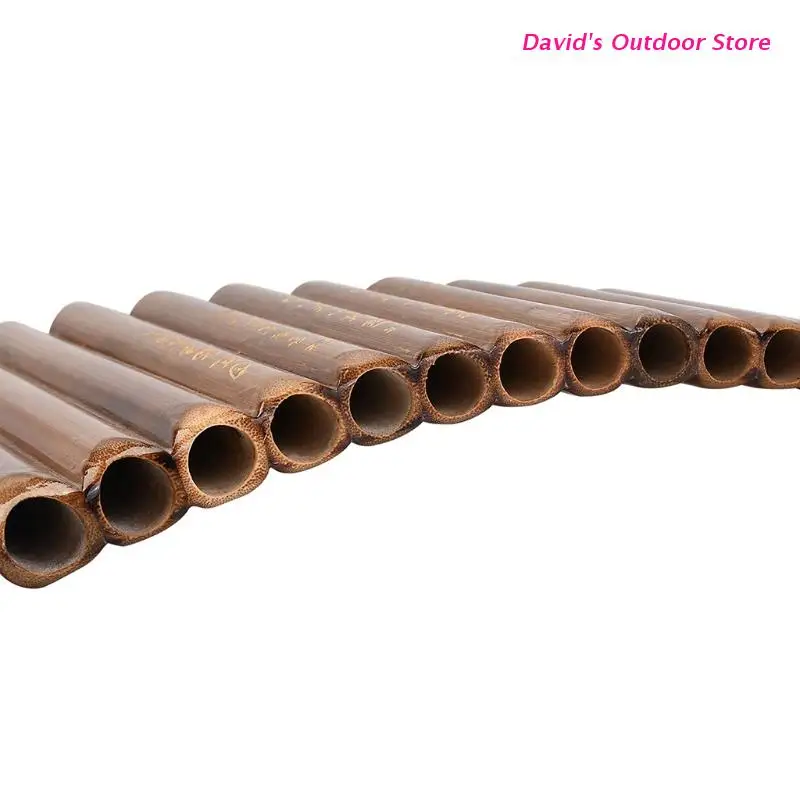 

Chinese G Wrench Flute Xiao Pan Flute Folk Musical Instruments Pan Flute 15 Natural Bamboo Pipes Wind Instrument Slipper