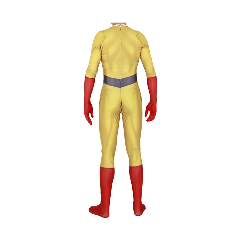 Взрослый Детский костюм для косплея аниме un poinon-homme боди Сайтама зентай