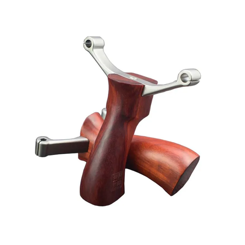 Профессиональная Рогатка с деревянной ручкой плоская резиновая лента для охоты