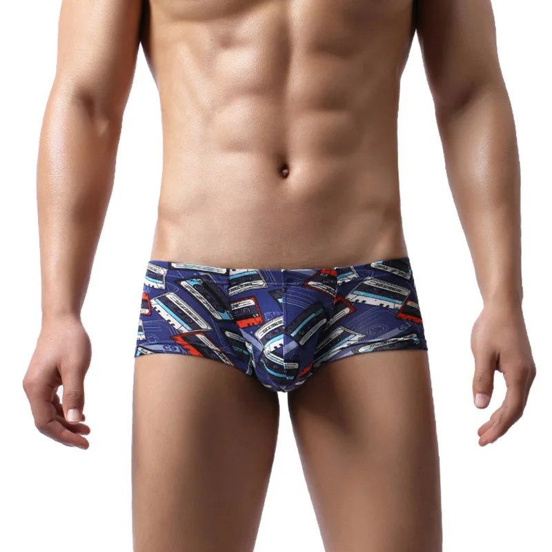Мужские трусы-боксеры с мультяшным принтом | Мужская одежда