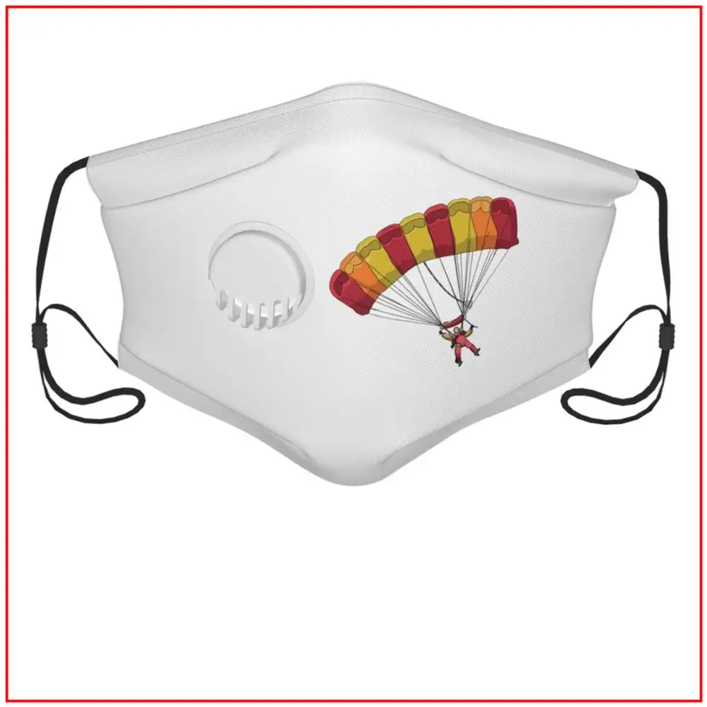 

Parachuting Kids Men Women Face Mask face mask designer Designer Cotton Training Snorkel Cooling Masks for Germ Protection Face